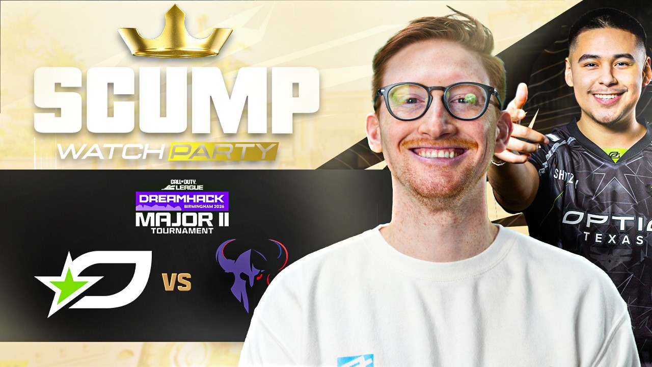 OpTic TEXAS vs G2 MINNESOTA!! SCUMP WATCH PARTY - CDL BIRMINGHAM MAJOR 2 DAY 2