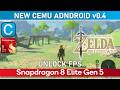 New CEMU Android 0.4 - ZELDA BREATH OF THE WILD (Unlock FPS)