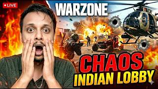 Chaos in In Indian Lobby | Live Warzone | WOLF GAMING | PS4 Gameplay