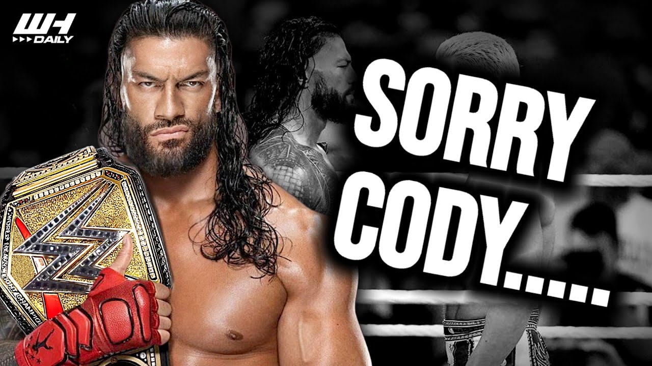 Roman Reigns NOT SCHEDULED For Elimination Chamber Sorry Cody roman-reigns-not-scheduled-for-elimination-chamber-sorry-cody