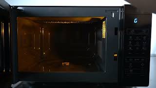 Microwave SHARP YC MG02E B - Plate Diameter | Interior Dimensions