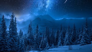 12 Hours Of Relaxing Piano Music For Sleeping - Sleep Music Winter Photos Stress Relief Sara