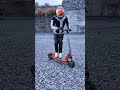 How to work full suspension electric scooters,front suspension and rear suspension of E-twow TK3