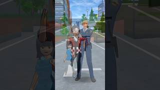 Mio and Taiga are shocked, their bike was taken by Yuta #sakuraschoolsimulator #viral #video