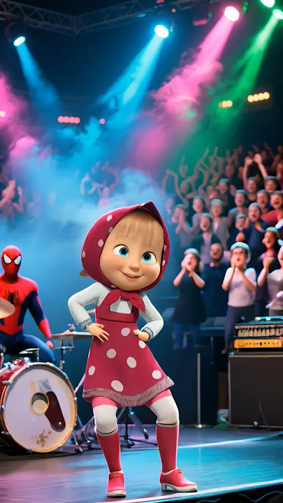 Download lagu Masha danced cheerfully || masha and the bear