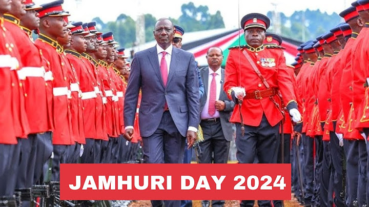 LIVE!! President Ruto Leads JAMHURI DAY 2024 Celebrations at Uhuru Gardens!!