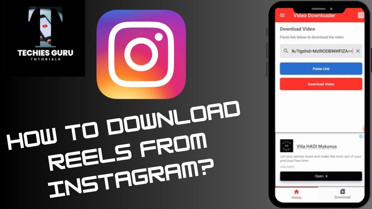 How to Download Reels From Instagram? Instagram Reels Download Tutorial ...
