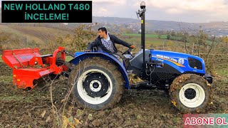 Çi̇ftçi̇ni̇n Yüzünü Güldüren Bahçe Traktörü İşte 2020 Model New Holland 4 Çeker