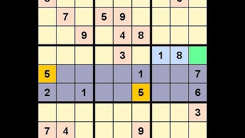 How to Solve The Hindu Sudoku Hard November 18, 2022 - v1