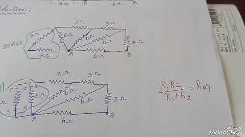 Problem based on Series & Parallel Connection of Resistance