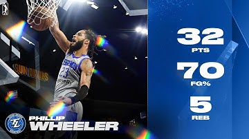 Phillip Wheeler Shoots a Lights-Out 70% in Road Victory vs. the Valley Suns