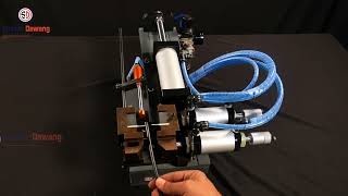 AirStrip-1200 Pneumatic Multi Conductor Cable Jacket Stripping Machine Stroke-100mm Stripping