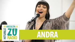 Video thumbnail of "Andra - Floare De Nu-Ma-Uita (Versiune acustica) (Live la Radio ZU)"