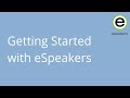 Getting started with espeakers
