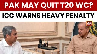 T20 World Cup Pakistans T20 World Cup Future In Danger? Icc Warns Pcb India Today News