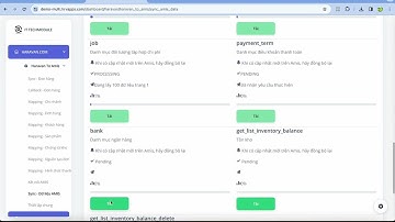 Haravan to Amis by IT TECHMODULE: Đồng bộ dữ liệu ban đầu từ AMIS cho ứng