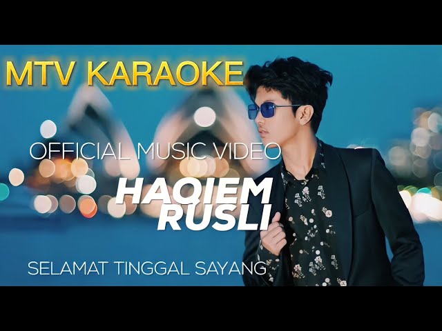 Haqiem Rusli Selamat Tinggal Sayang Karaoke no vocal minus one instrumental karaoke Version class=