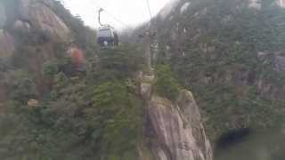 8 Mins Into The Clouds - Yungu Cableway, Huangshan Mountain, China