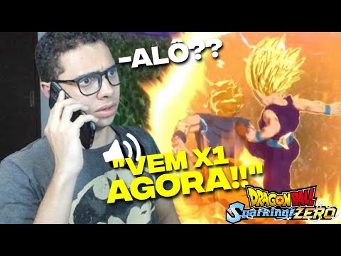 Meu amigo me ligou só pra pedir X1 no Dragon Ball Sparking Zero
