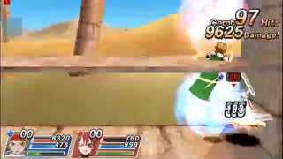 Tales of VS Cless 112 Hits Combo. Cless Combos Part 3.