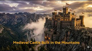 Building a Medieval Castle From SCRATCH | Epic Mountain Construction Timelapse (AI) 🏰