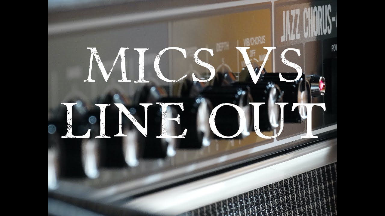 Roland Jazz Chorus 40 Mics and Line Out Comparison YouTube