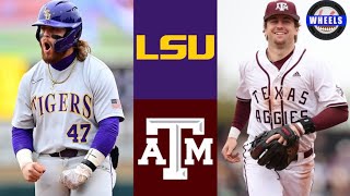 #1 LSU vs #15 Texas A\&M Highlights (Game 2) | 2023 College Baseball Highlights