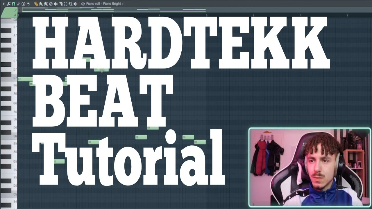 ArniTheSavage is doing a HARDTEKK BEAT beginner tutorial