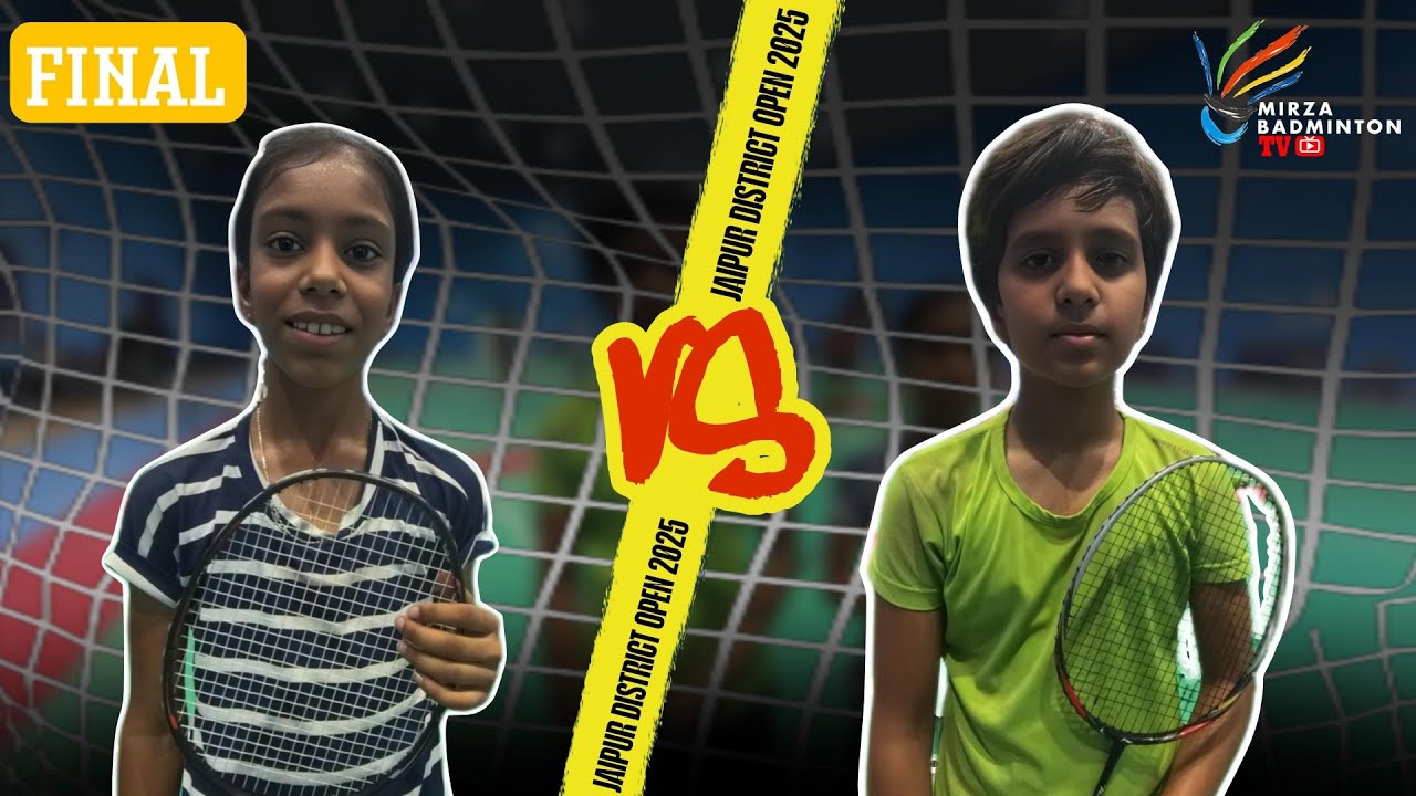 Future Queens of the Court 👑 | Under-11 Girls Final | Mirza Badminton tv