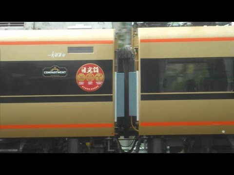 特急日光詣ｽﾍﾟｰｼｱきぬがわ100系 上野東京ﾗｲﾝE233系 併走 浦和～さいたま新都心