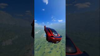 Mega Ramp 🚗🎯 #BeamNGdrive #rampjump #carphysics
