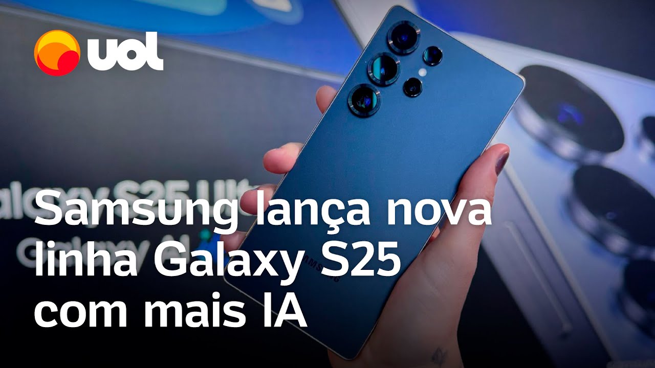 Samsung apresenta Galaxy S25 Edge, celular mais fino e barato da linha