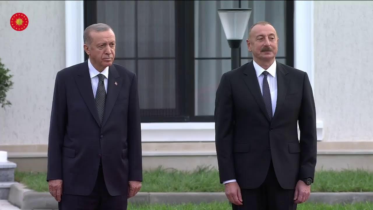 Cumhurbaşkanı Erdoğan, Azerbaycan’da Resmî Törenle karşılanıyor