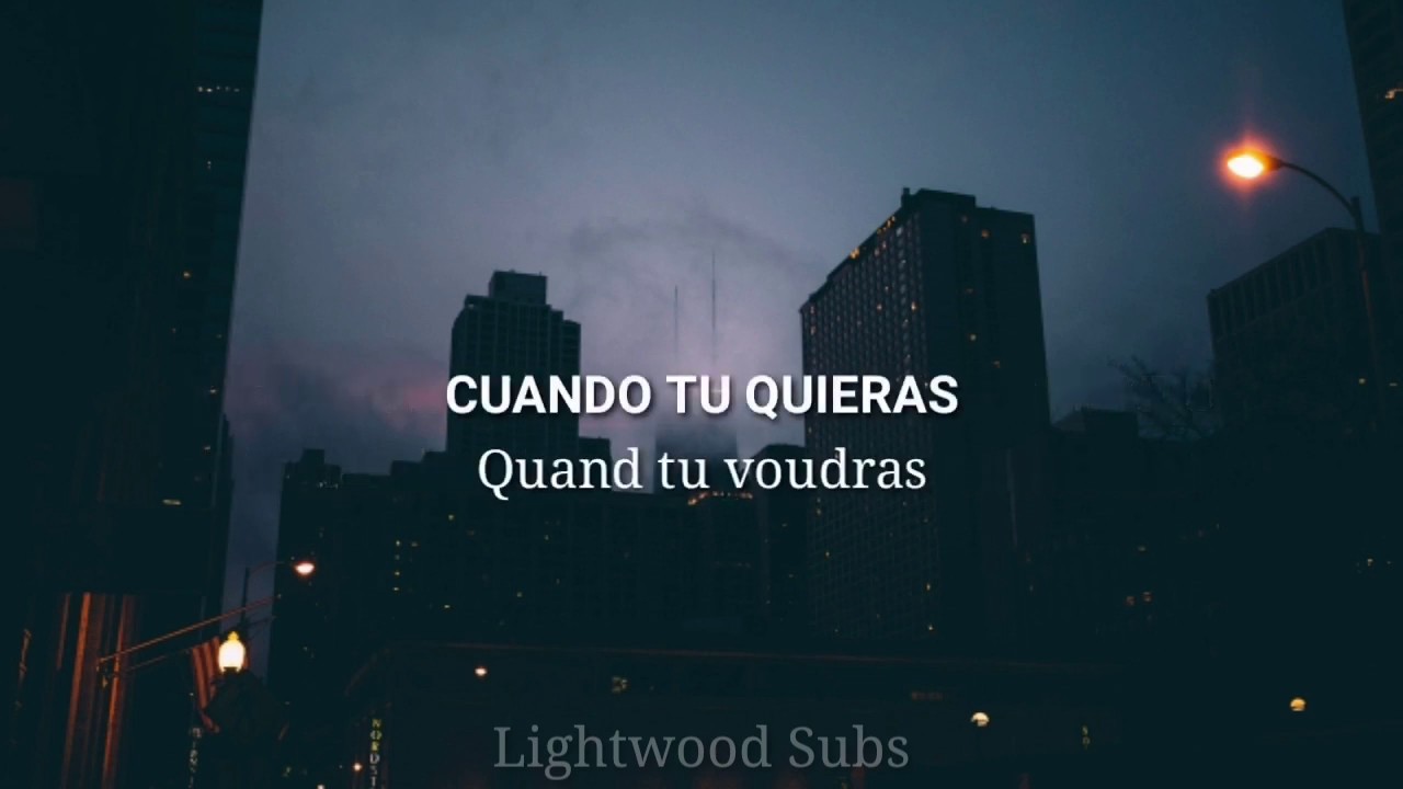 Je Te Laisserai Des Mots Lyrics Espanol