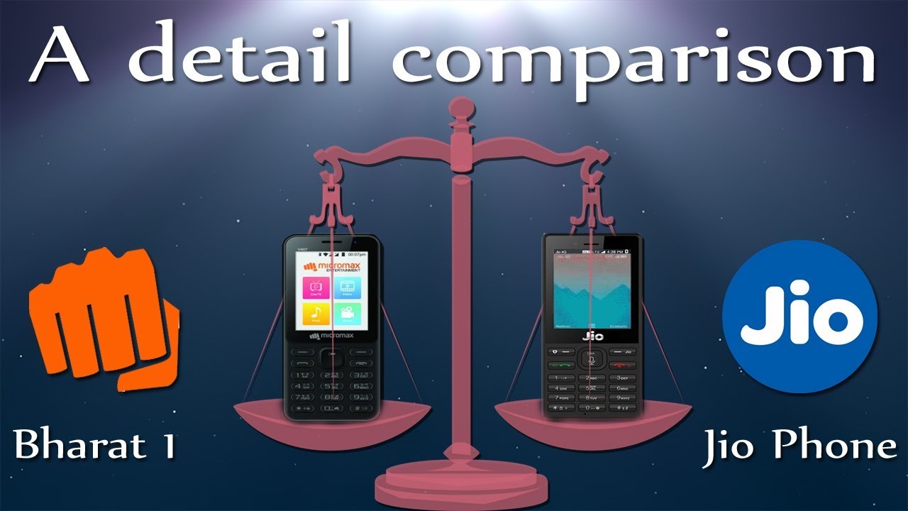 Jiophone vs Micromax Bharat 1 | JioPhone Killer ?? A Detail Comparison |
