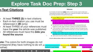 APCSP Explore Task Document Submission Prep Net Worth