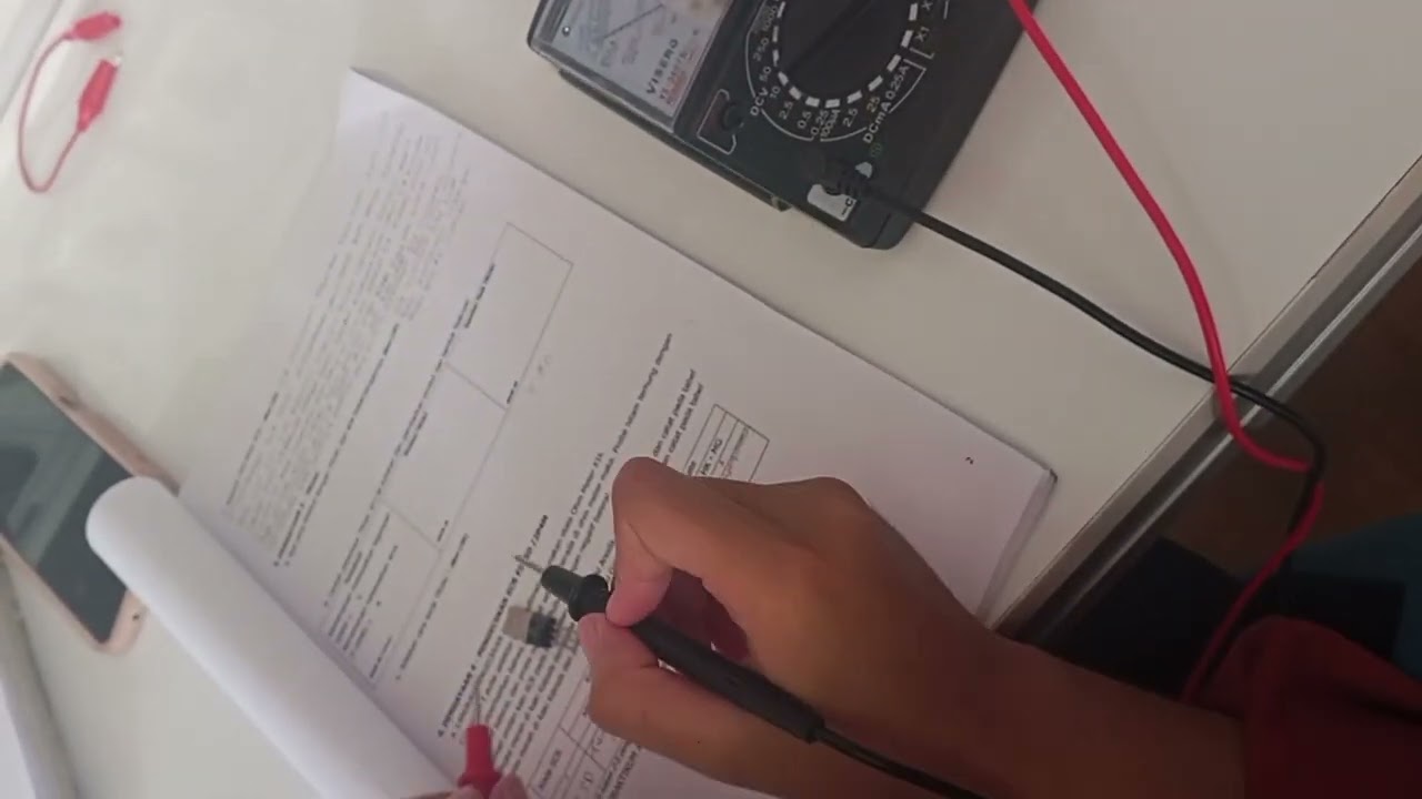 CARA PENGECEKAN KONDISI SCR 2P4M DENGAN MULTIMETER ANALOG 