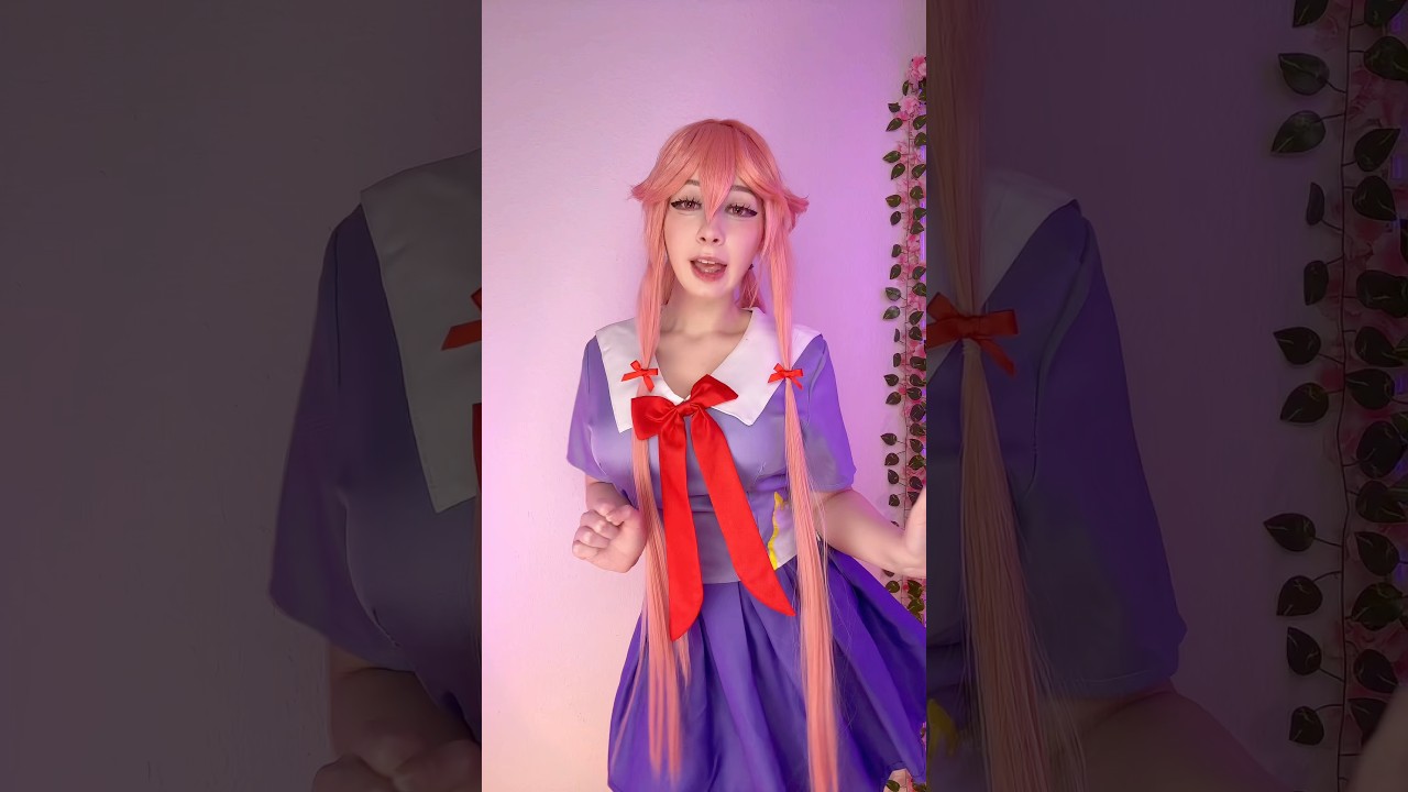 Such a fun track😁 #yunocosplay #futurediary #yunogasai #cosplay #mirainikki
