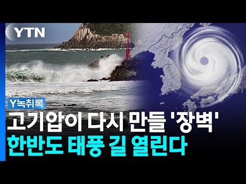 한반도 태풍의 길 점차 열린다...세력 넓혀갈 시베리아 고기압 [Y녹취록] / YTN