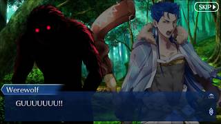 Fategrand Order - Cu Chulainn Caster Interlude Sage Of The Forest