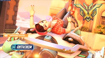 How a TOP100 DVA Carries in Top500 Open Queue | Overwatch 2