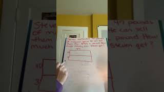 Multiplication word problems using the area model into the standard algorithm