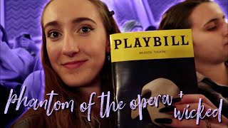 Trip to New York to See PHANTOM OF THE OPERA + WICKED | Brianna Keller