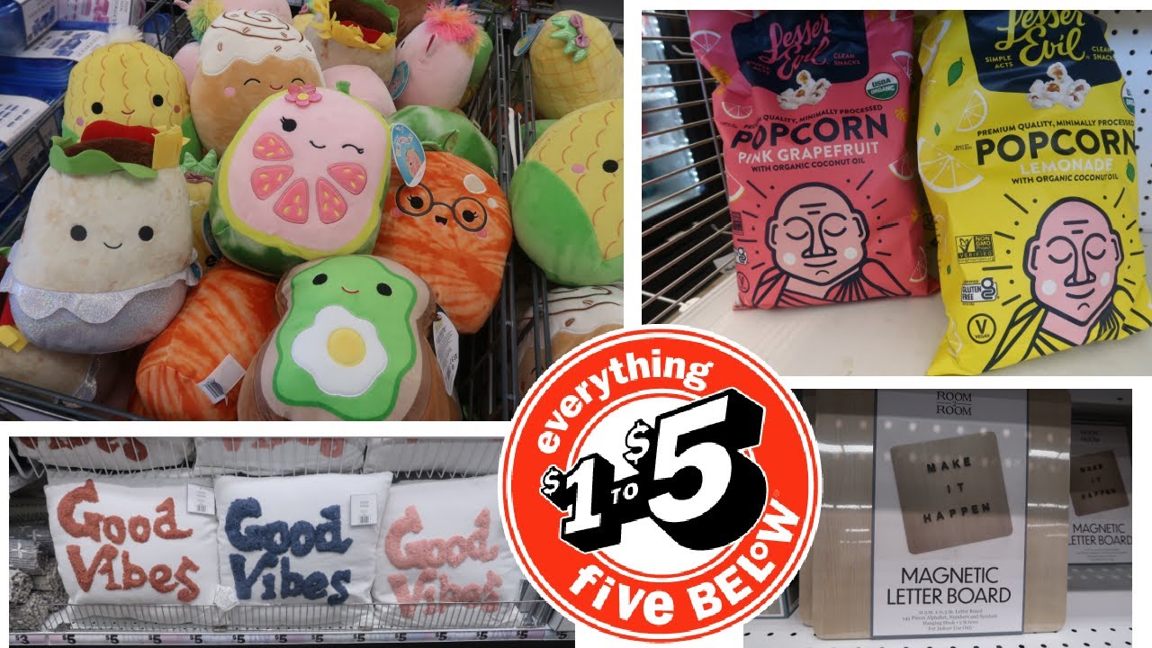 Best Things To Buy At Five Below FIVE BELOW * NEW FINDS!! - YouTube