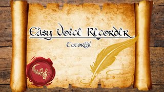Easy Voice Recorder Tutorial screenshot 2