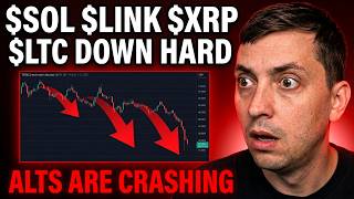 ALT COINS BROKE DOWN HARD… Solana, Chainlink, XRP & Litecoin All Crashing -My New Bearish Prediction