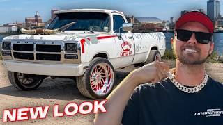 I Put Gangster Wheels on my Farm Truck!!