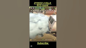 Zywoo 3 kills ECO round  #cs2 #csgo