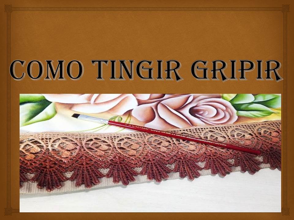 Como tingir guipir-Thanynha Avila