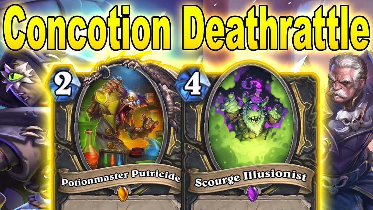 New Concoction Deathrattle Rogue Is Beyond BROKEN & Here's Why! March of the Lich King | Hearthstone